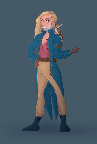 Jane Storm (OC) "Cyber pirat"
