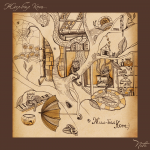 Жил-был Кот.(цв.карандаши+тушь)