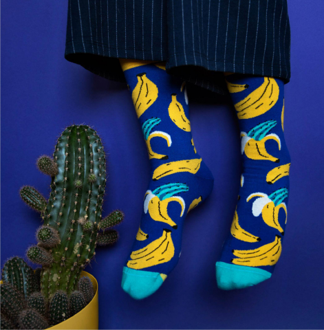 Дизайн носков "Banana Socks"