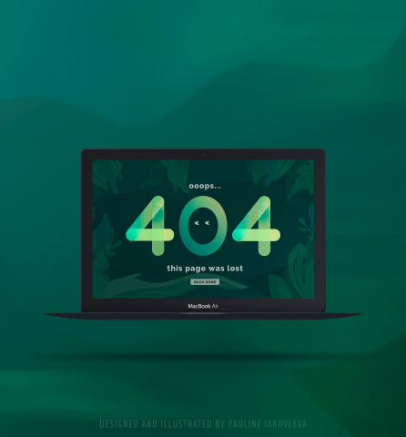 Страница ошибки 404