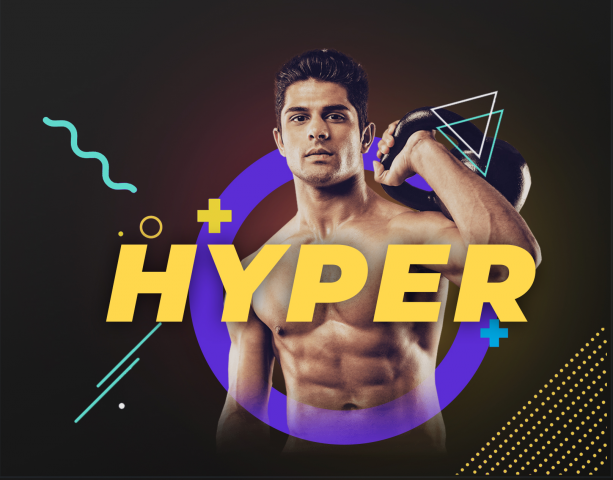 Личный кабинет для сети фитнес клубов "Hyper"