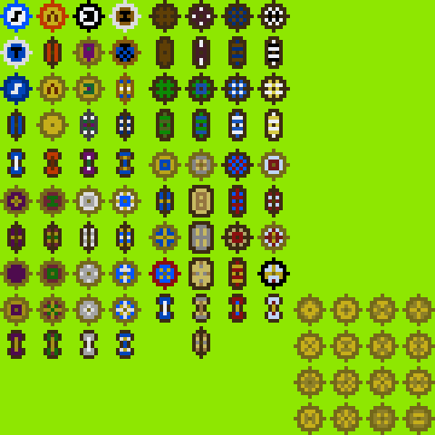 [8-bit] Инвентарь, Щиты [Unity 2d]