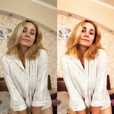 Бьюти ретушь