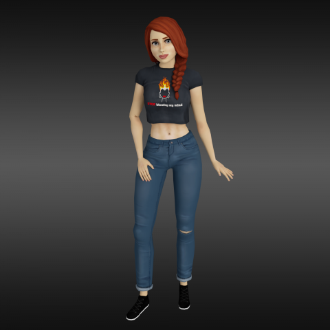 Mobile game character