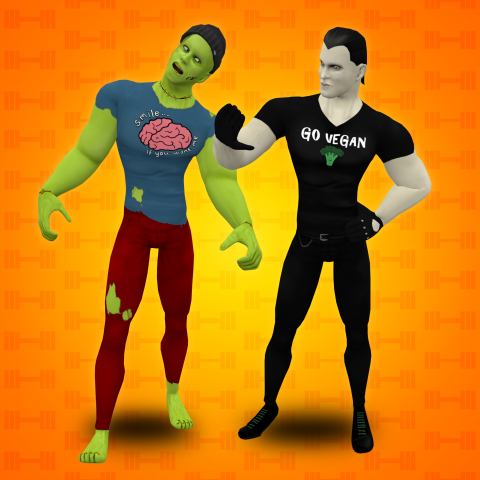 Mobile game characters