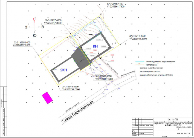 Топографическая съёмка местности