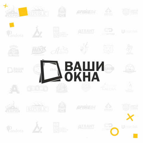 Логотип для компании окон