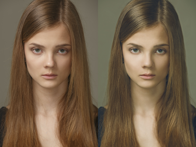 Ретушь портрета