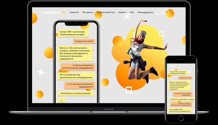 Адаптивная верстка лендинга bootstrap, html, css