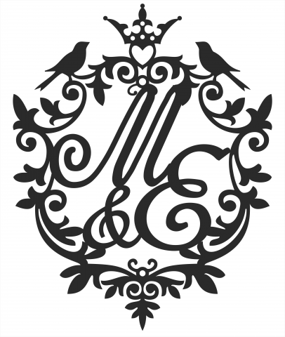 Свадебная эмблема для фрезерования