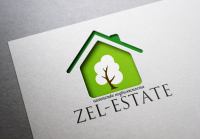 Логотип для агенства по недвижимости "Zel-estate"