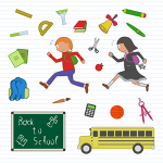 Иллюстрации на тему «Back to school»