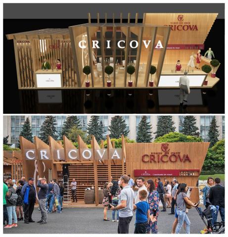 Выставочный стенд Cricova