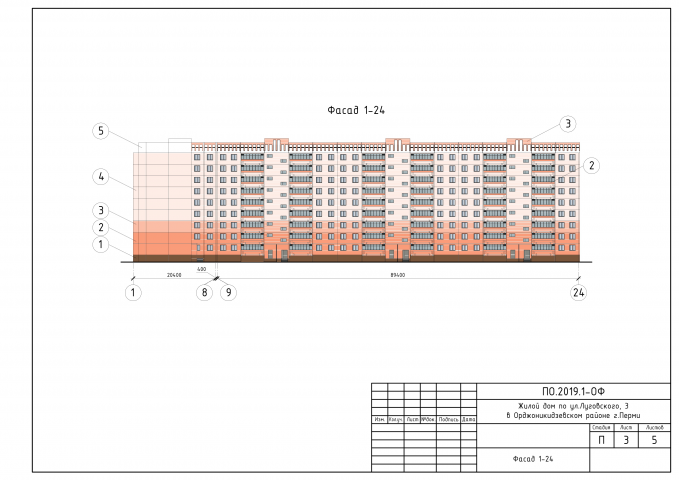 Паспорт отделки фасада