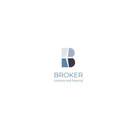 Логотип для компании BROKER (таможня, логистика)