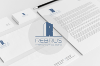 Логотип для архитектурного бюро "Rebrus"