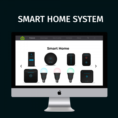 Smart home Веб сайт