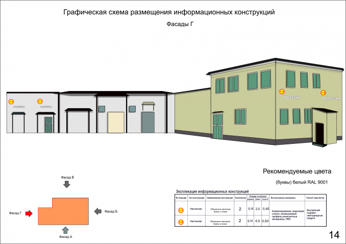 часть дизайн проекта для согласования в архитектуре, корал