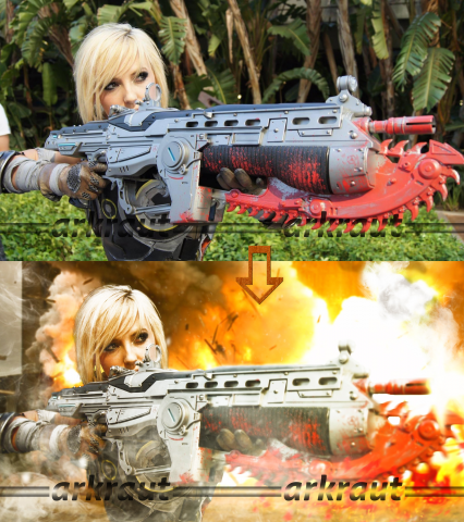 Коллаж "Flames of War"