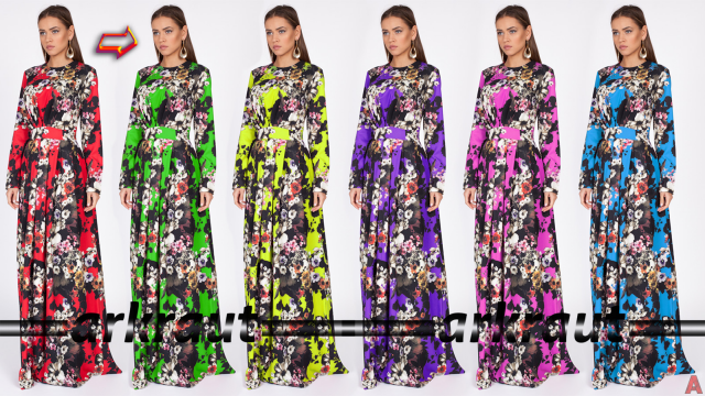 Замена цвета