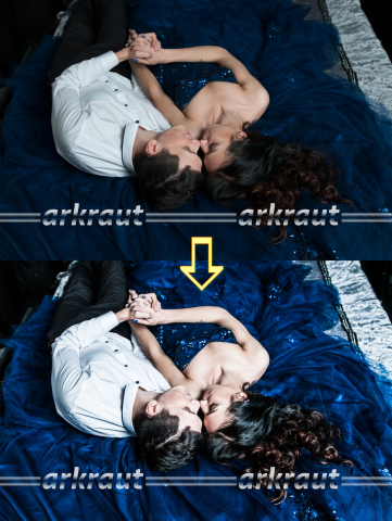 Ретушь \ коррекция экспозиции