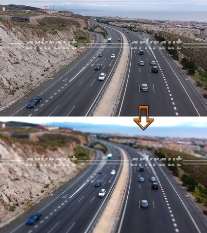 Эффект "Tilt-Shift"