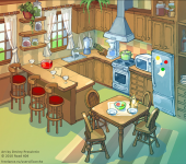 Kitchen, sketch