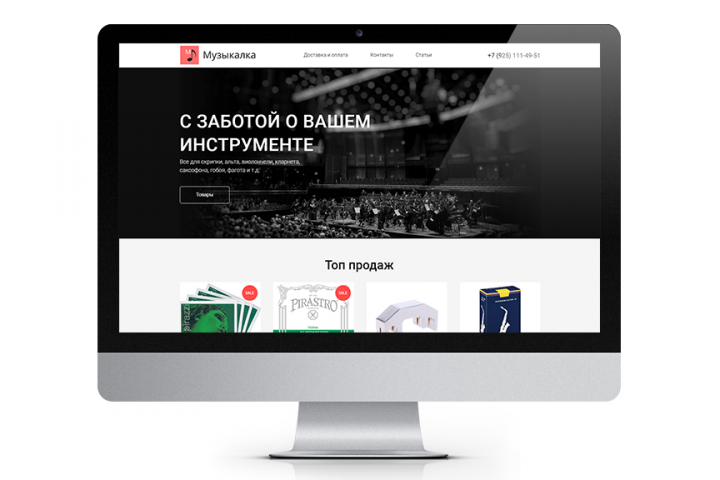 Интернет магазин "Музыкалка"