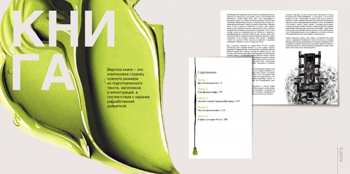 Верстка книги "Зелёная миля"