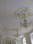 Интерьер гостиной - потолок