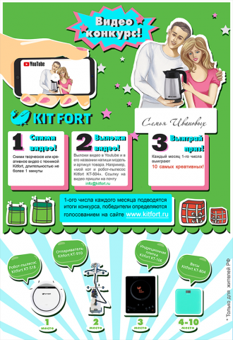 Рекламная листовка для компании Китфорт