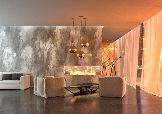 Интерьер для каталога декоративных материалов Decorici