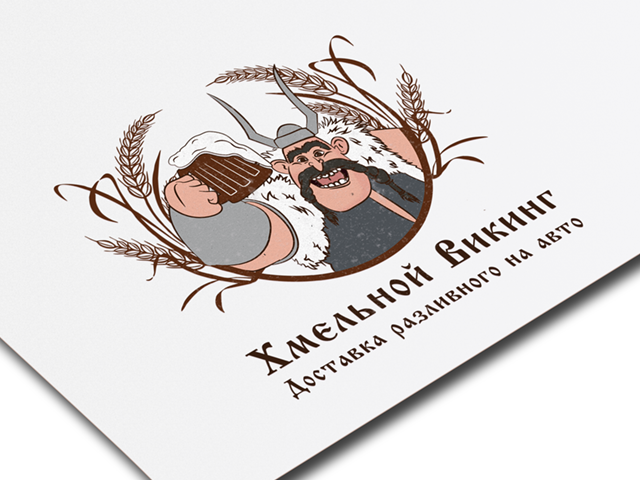 Логотип | Хмельной викинг