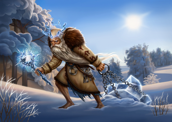 Персонаж в окружении