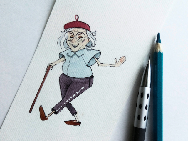 Персонажи. Иллюстрация