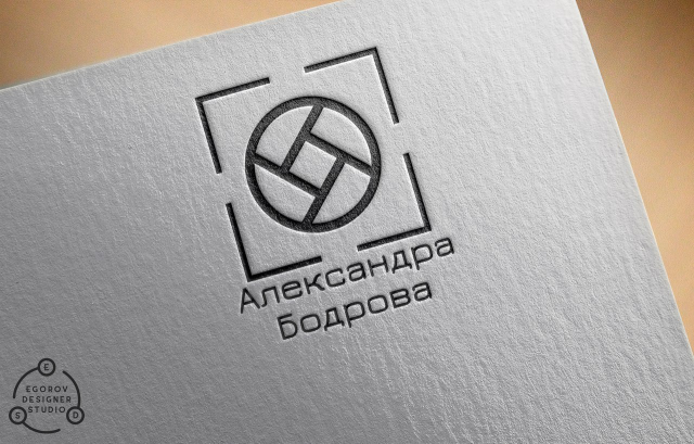 Логотип для фотографа