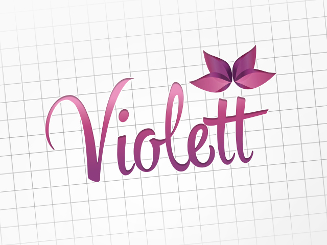 Фирменный стиль для студии красоты «Violett»