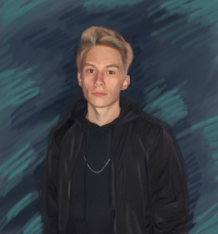 Парень по пояс