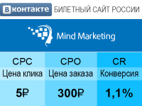 Продажа билетов по России