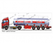 IVECO - Lukoil car fuel truck