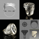 Ring Waffen SS /Перстень, модель для 3d принтера