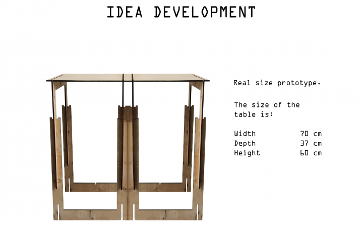 Furniture transformer. Table