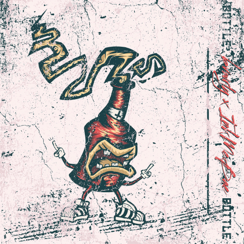 Стикерпак. BOTTLE.