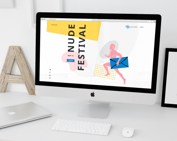 landing page для Молодежного Фестиваля Свободы