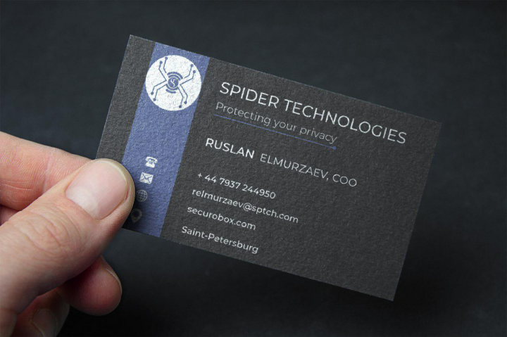 Spider Technologies - Logo & Business card