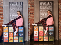 Ретушь для магазина дизайнерской одежды.