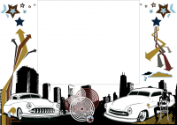 Стена в роллердроме под проектор