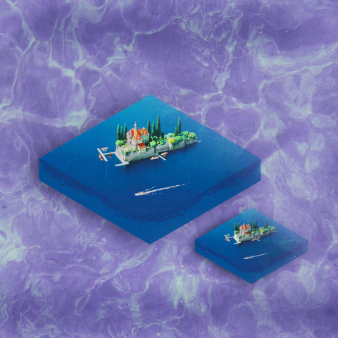 (Hayao Miyazaki) Porco Rosso / 3D Map