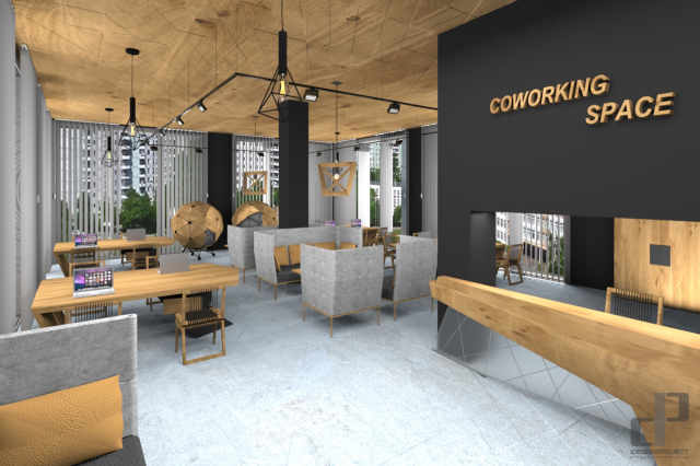 Проект коворкинга в бизнес-центре