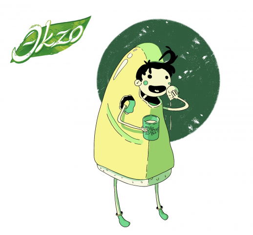 Маскот для кейс чемпионата Экзо/ Unilever